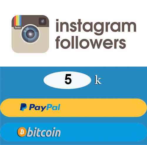 5k Instagram Followers
